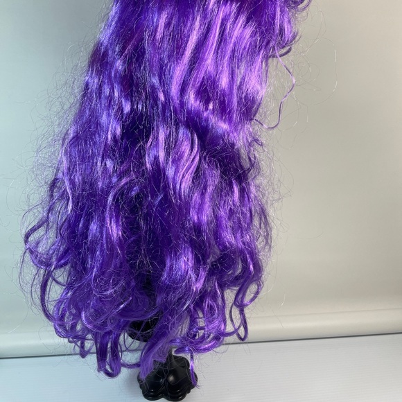 Leg Avenue Starbright Long Wavy Wig Purple OS - Picture 5 of 12